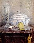 Berthe Morisot Tureen And Apple painting